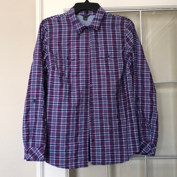 Eddie Bauer Adventurer 3.0 Button-Down Long-Sleeve Shirt Sz. M - Picture 1 of 8